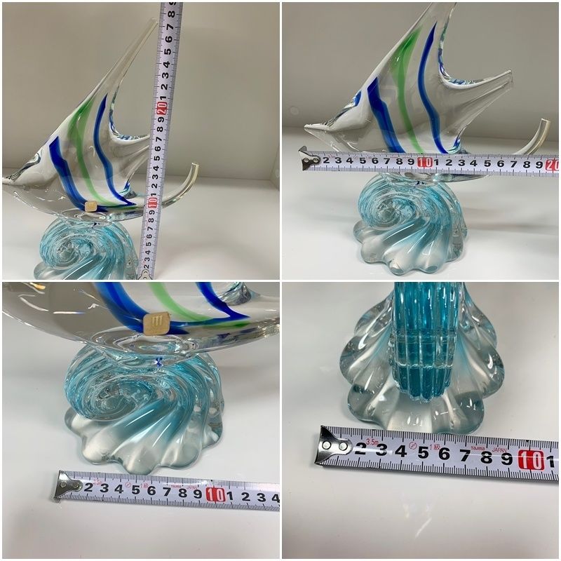 MultiGlass マルティグラス　魚　熱帯魚 インテリア　オブジェ　置物 MultiGlass マルティグラス 魚 熱帯魚 インテリア オブジェ 置物