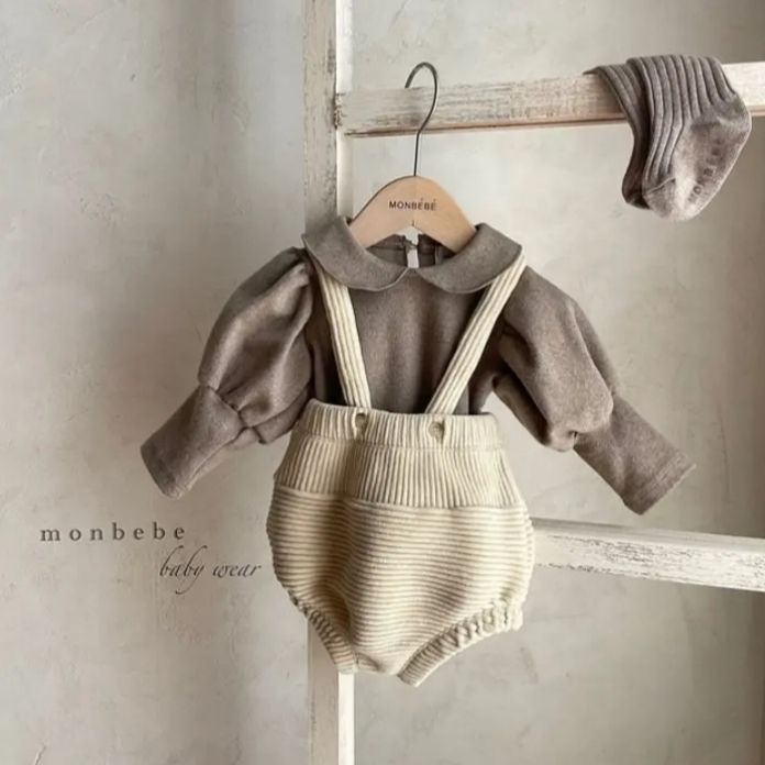 monbebe velor suspender bloomer ブルマ Mサイズ