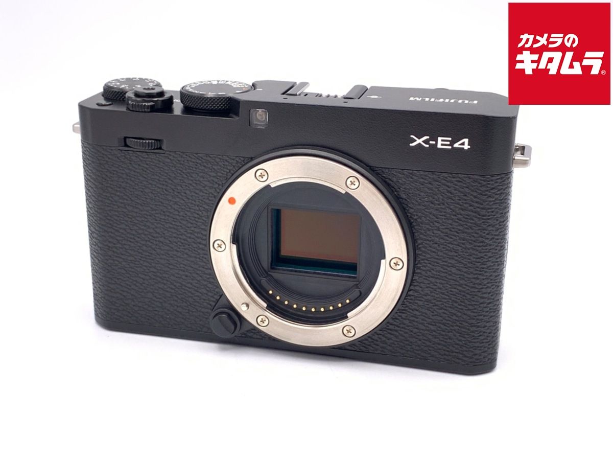 並品 フジフイルム X-E4 ボディ ブラック