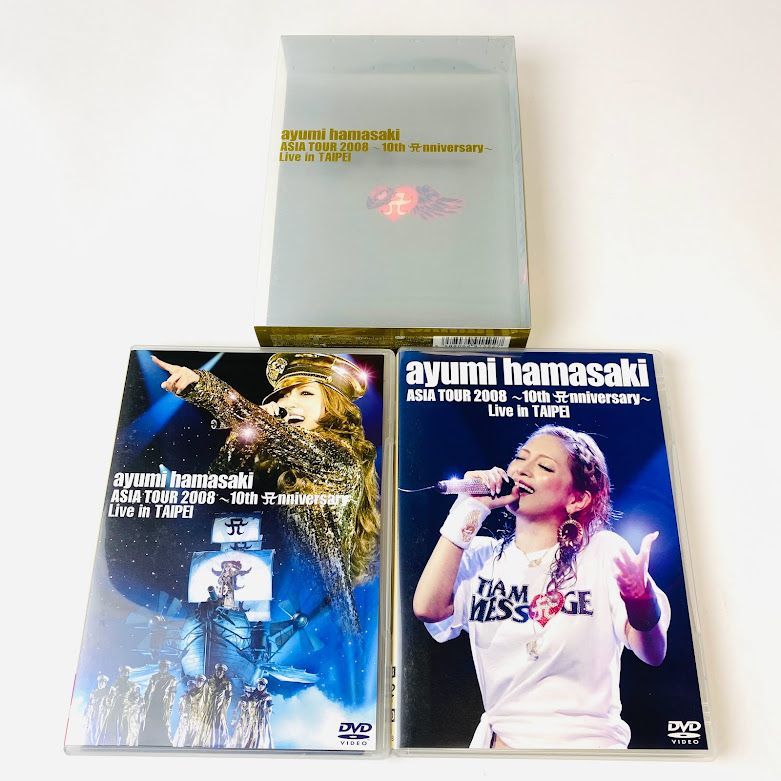 【DVD 3枚組】浜崎あゆみ / ayumi hamasaki ASIA TOUR 2008～10th Anniversary～Live in  TAIPEI