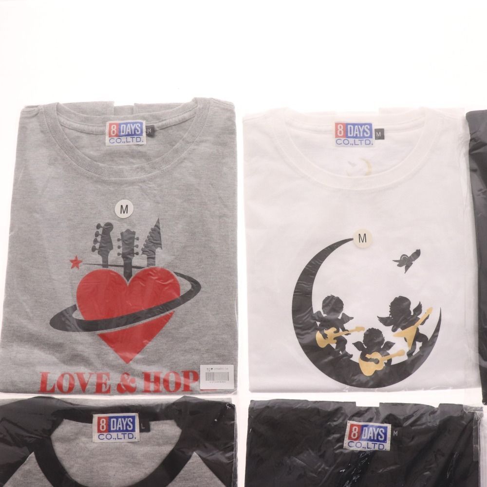 THE ALFEE アルフィー グッズ 9点セット まとめ売り Tシャツ パーカー ポーチ 等 未開封 ♥