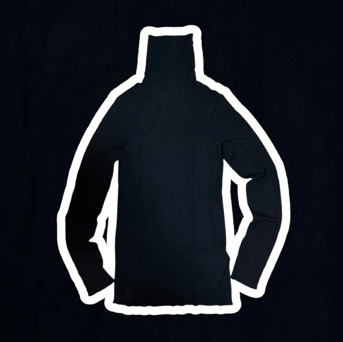 ポロ Ralph Lauren ラルフローレン 黒 リブ タートルネック S USTAUSTRALIA_COM_AU