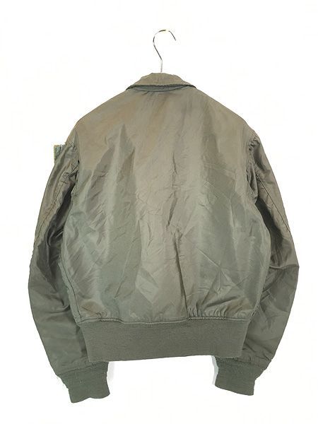 80's U.S.A.F アメリカ空軍 CWU-36/P フライトジャケット M 86's USAF CWU-36/P MIL-J-83382C フライトジャケット 表記(L