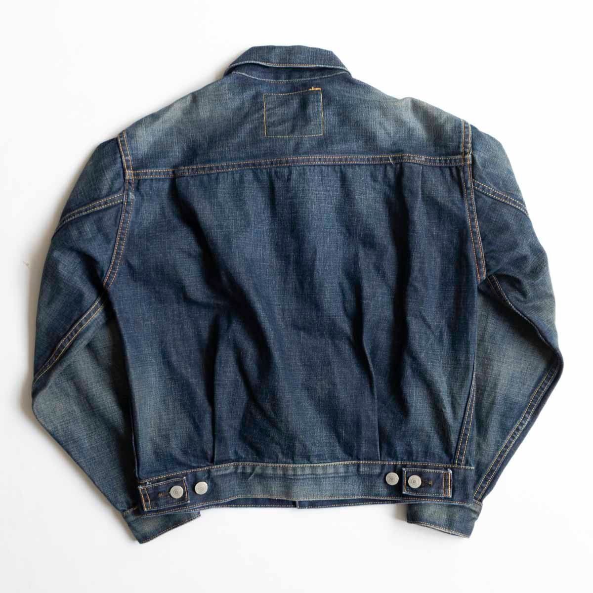 【美品/加工モデル】 LEVI'S VINTAGE CLOTHING【507XX ビッグE デニムジャケット】38 日本製 セカンド LVC インディゴ 2404678