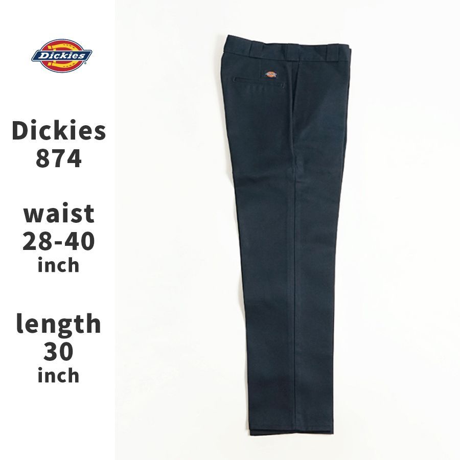 カラー：ダークネイビー／レングス30インチ】ディッキーズ Dickies