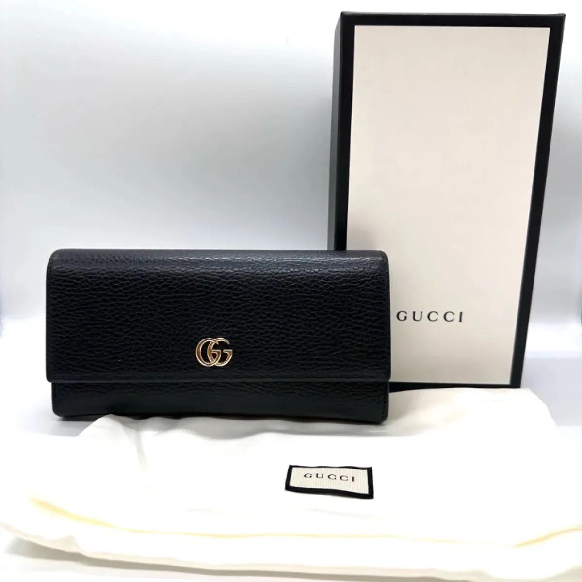 【最終セール！!7/7まで】GUCCIグッチ財布GGマーモント456116