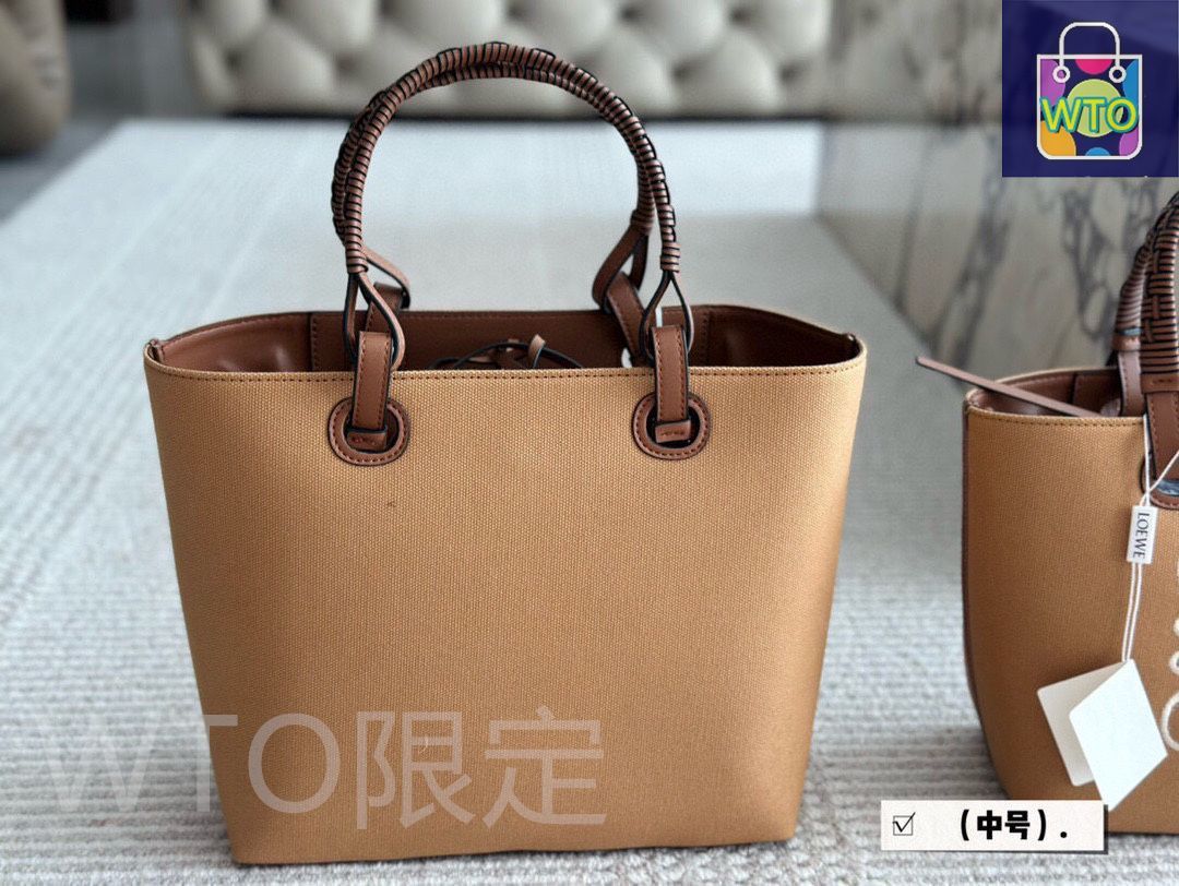 今日特価】Loewe Canvas Tote Bag ロエベ キャンバス
