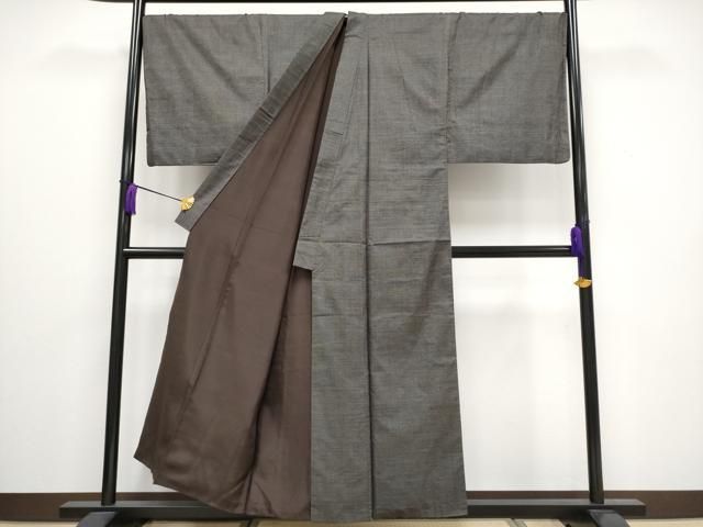 平和屋着物 上 男性 本場大島紬 アンサンブル キングサイズ 100亀甲 総詰め CYAA3143s5