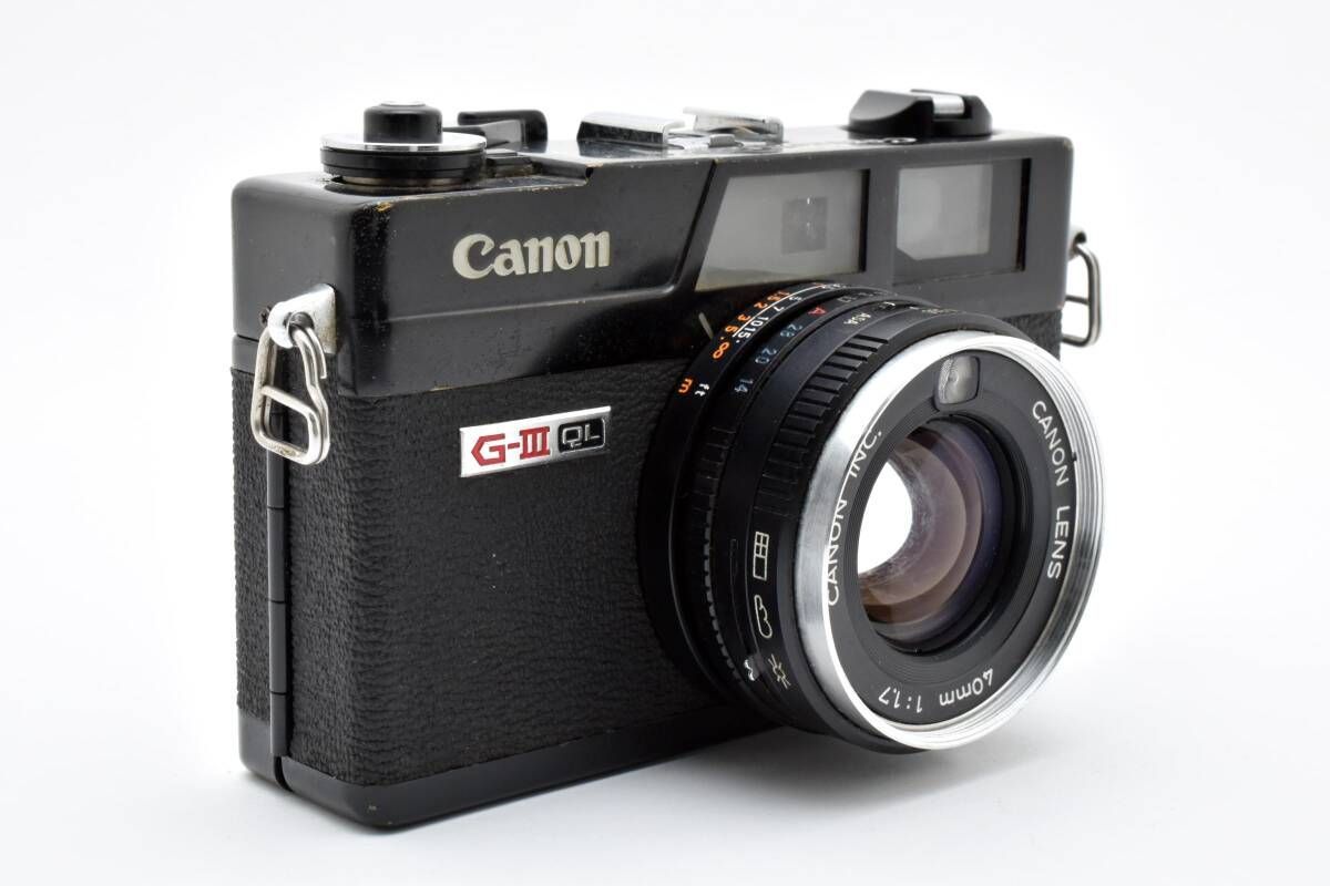 ☆動作品☆ キャノン Canon Canonet QL17 G-III キャノネット 黒