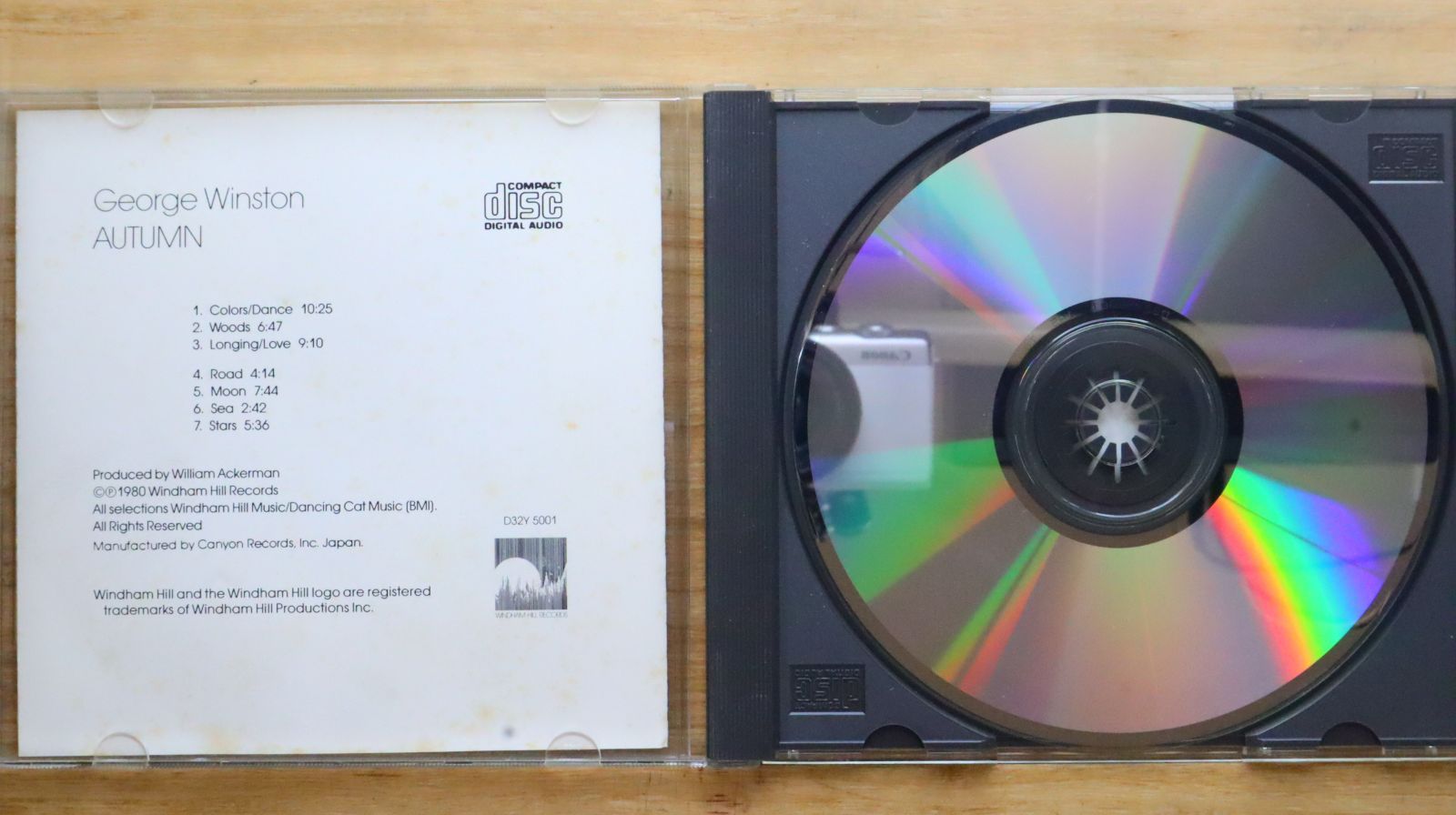 国内盤CD☆ジョージ・ウィンストン/George Winston□ オータム