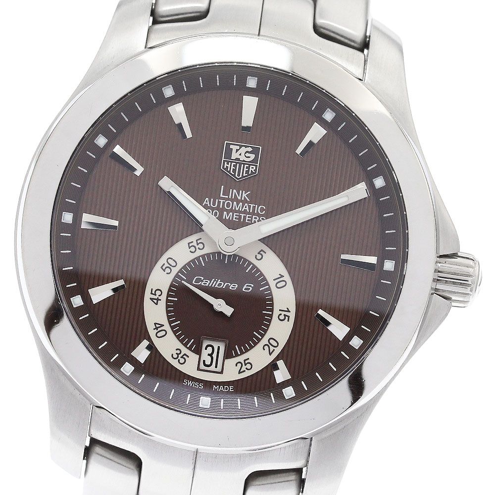 タグホイヤー TAG HEUER WJF211C リンク キャリバー6 デイト 自動巻き メンズ_911524