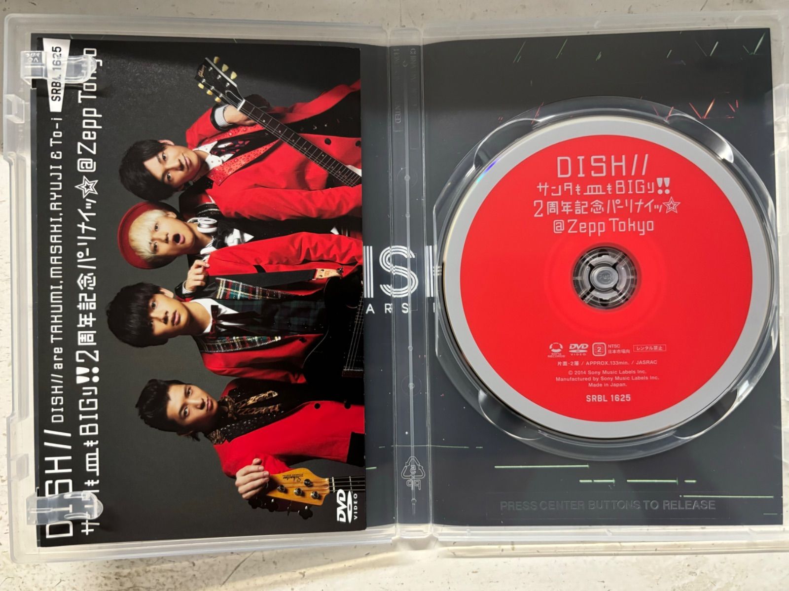 DISH///サンタも皿もBIGり!!2周年記念パーリナイッ☆@Zepp Tokyo
