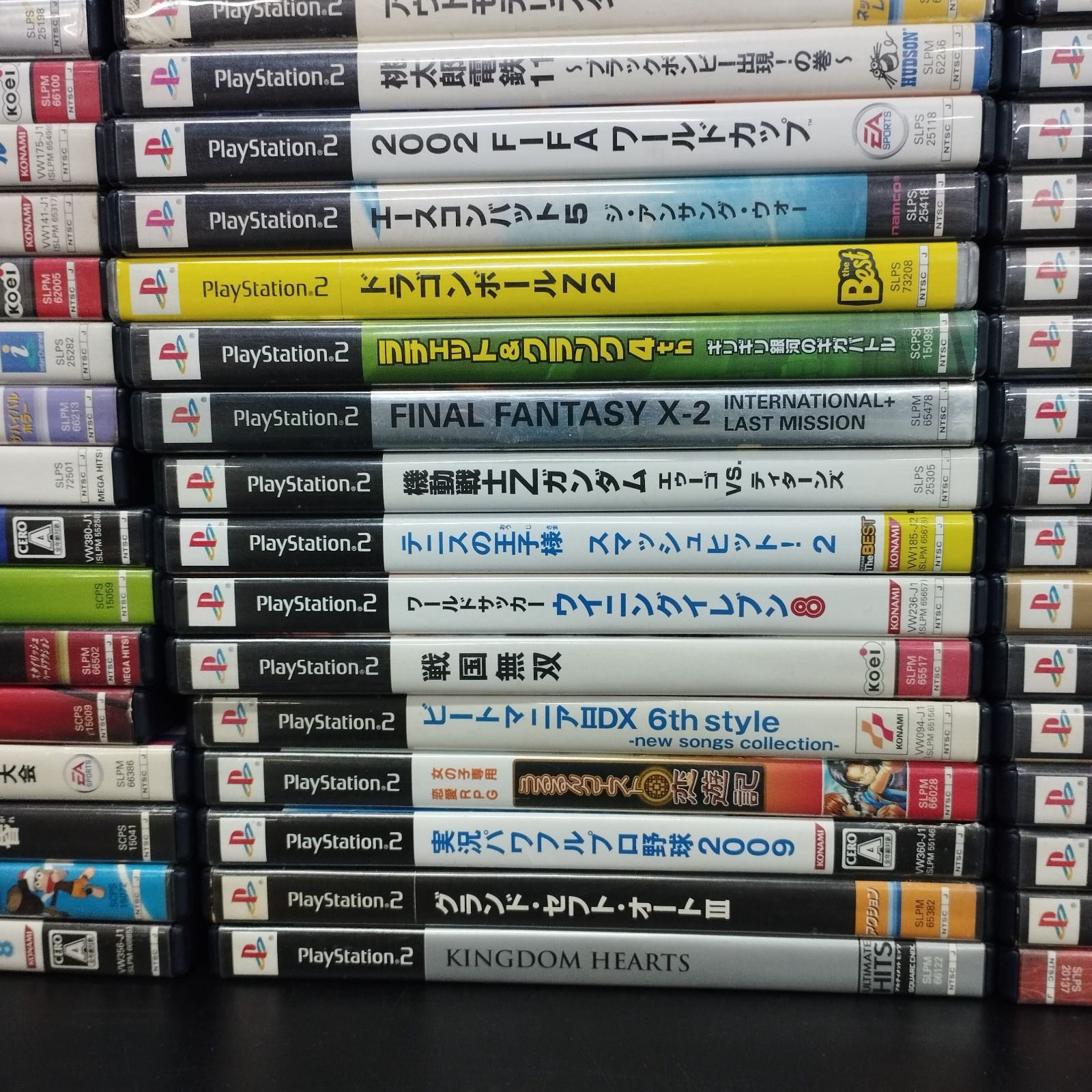 S18383]（ジャンク）PS2 ゲームソフト 約280本 プレステ2 PlayStation