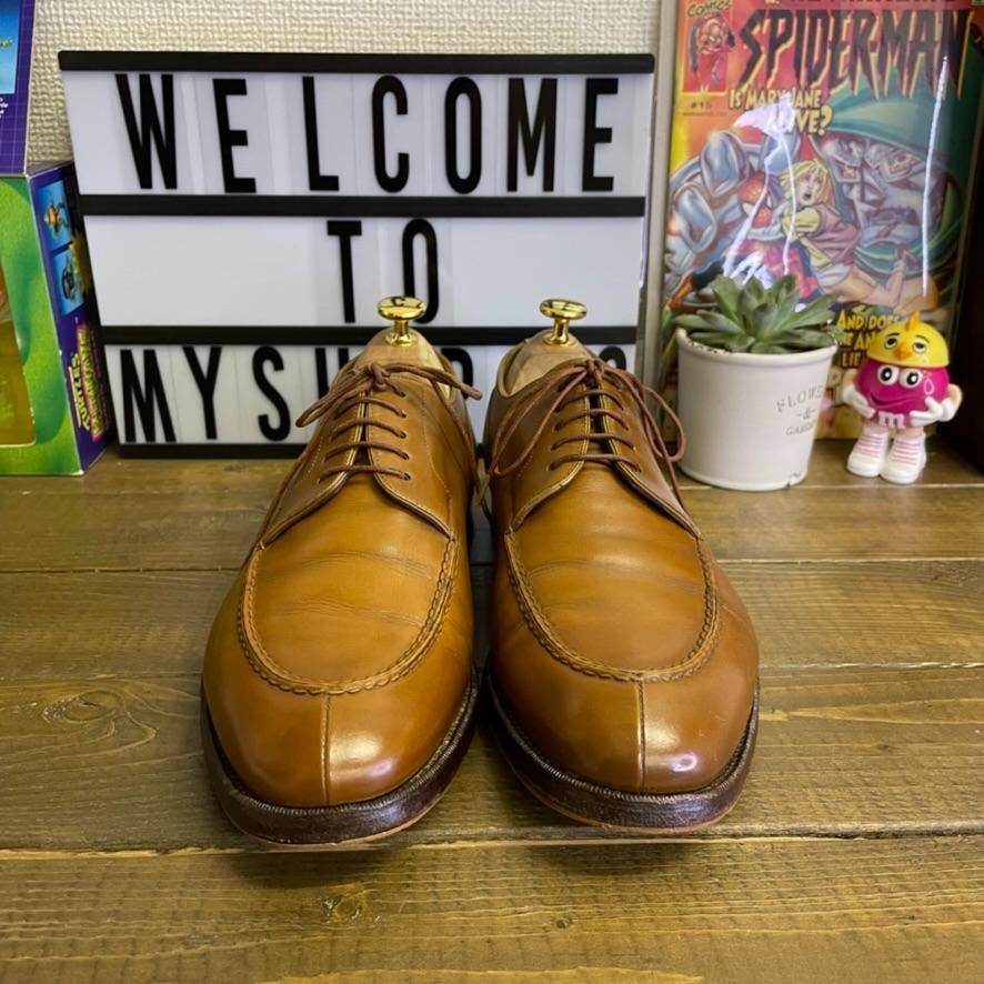 良品 Santoni サントーニ 5.5 Uチップシューズ スプリットトゥ