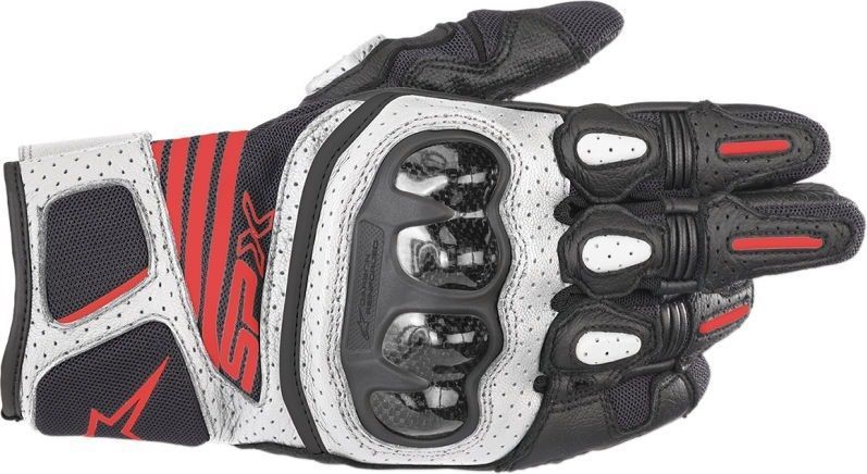 Alpinestars GLOVE SPX AC V2 B/W/R  Size-3X | 3567319-1231-3X