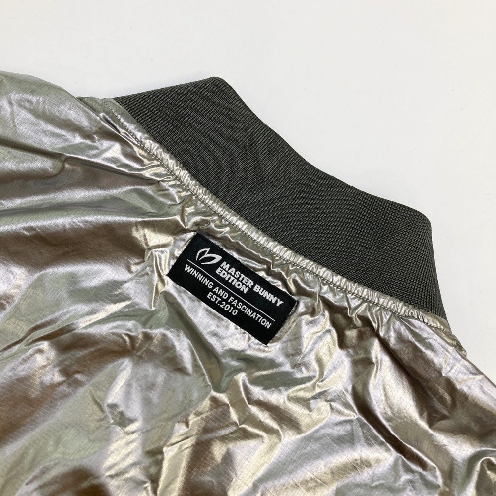 全国送料無料。 サイズ 0 MASTER BUNNY EDITION マスターバニーエディション 蓄熱 ジップジャケット シルバー系 240101506731 ゴルフウェア レディース ストスト