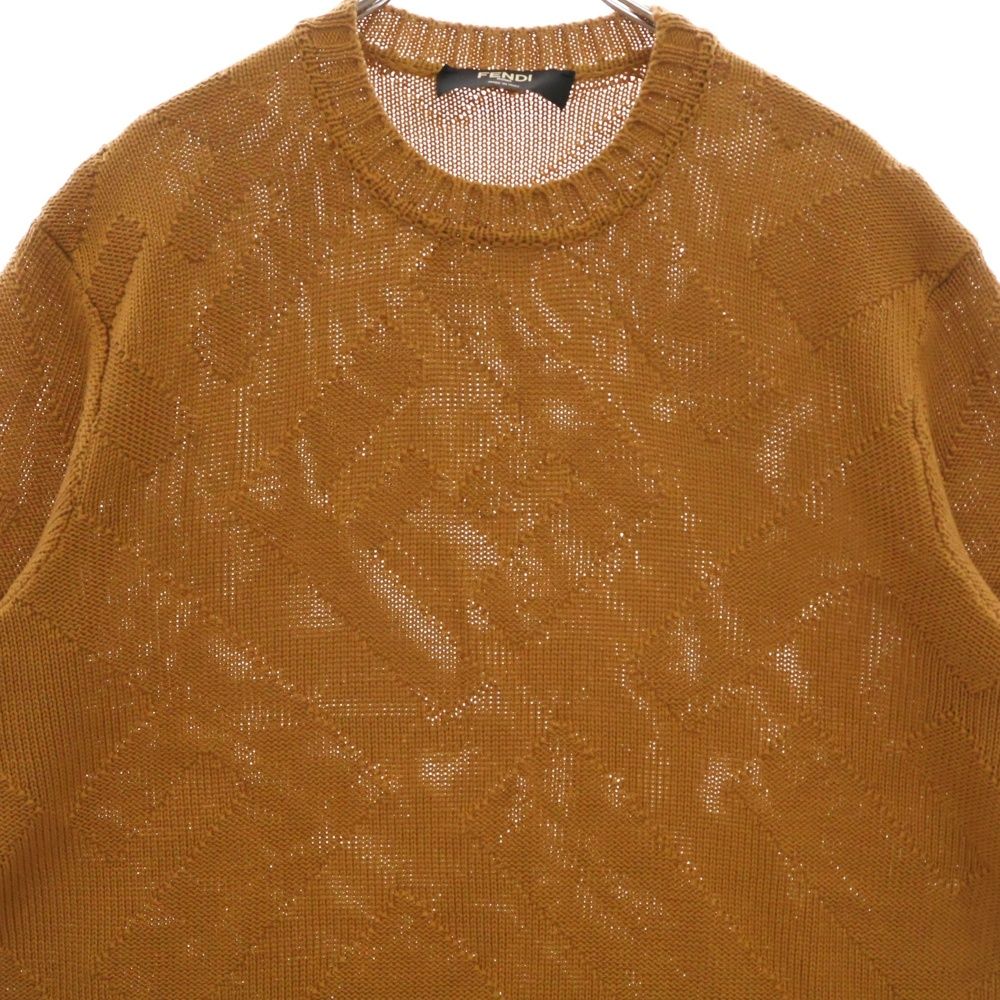 【美品】FENDI フェンディ ズッカ柄 ニット セーター FENDI フェンディ ズッカ柄 ニット FENDI (フェンディ) ズッカ柄