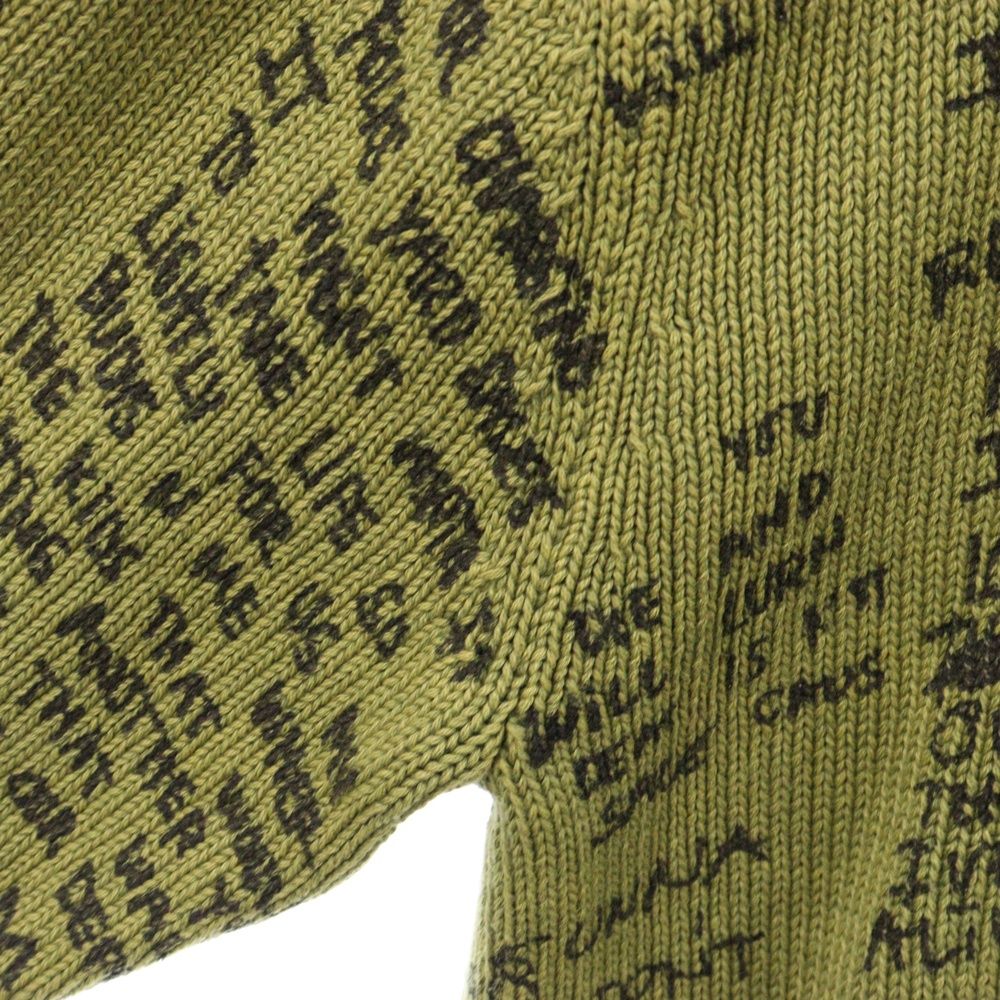Supreme Gonz Poems Sweater S オリーブ Supreme gonz poems sweater オリーブ Supreme Gonz Poems Sweater