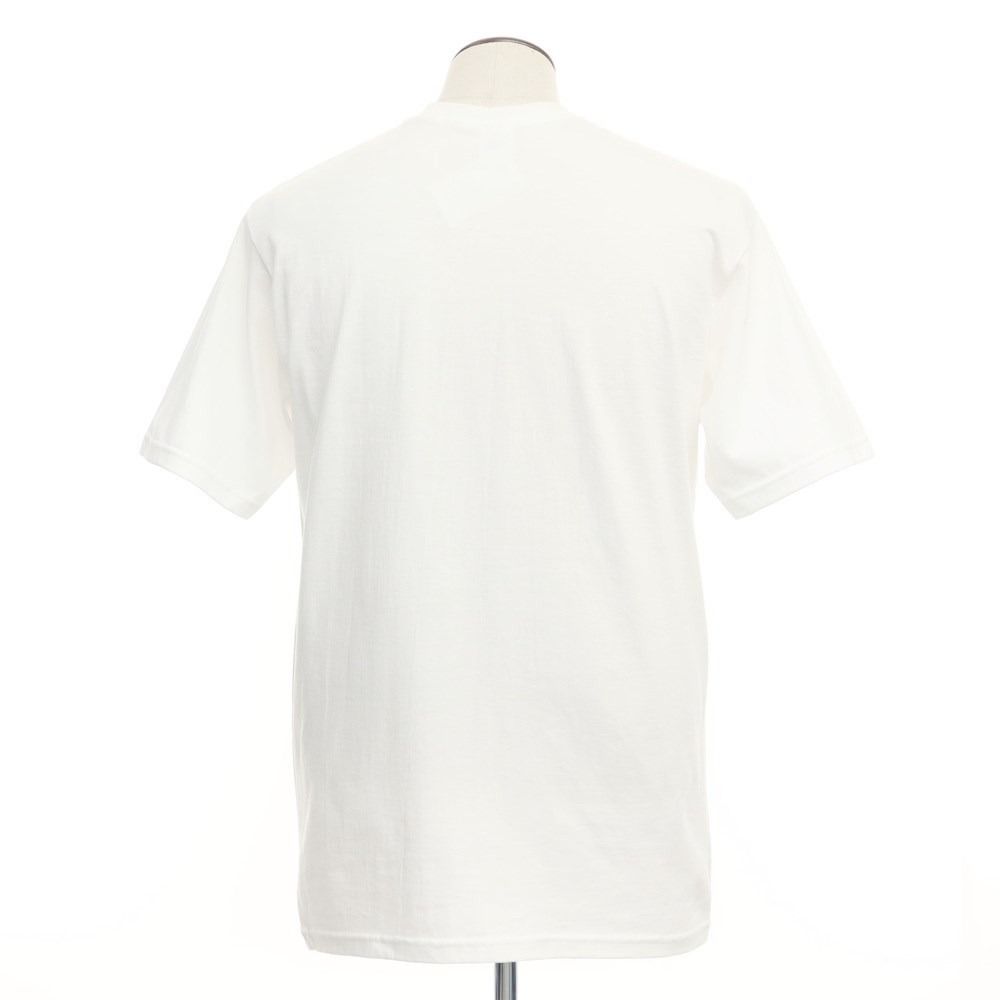 【中古】シュプリーム Supreme 2023年春夏 New York Tee コットン 半袖 クルーネック Ｔシャツ ホワイト【サイズL】【メンズ】