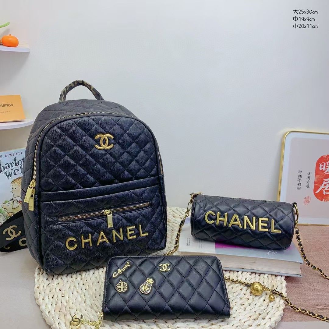 ☆ シャネル゜Chanel リュック ショルダーバッグ 財布 セット - メルカリ