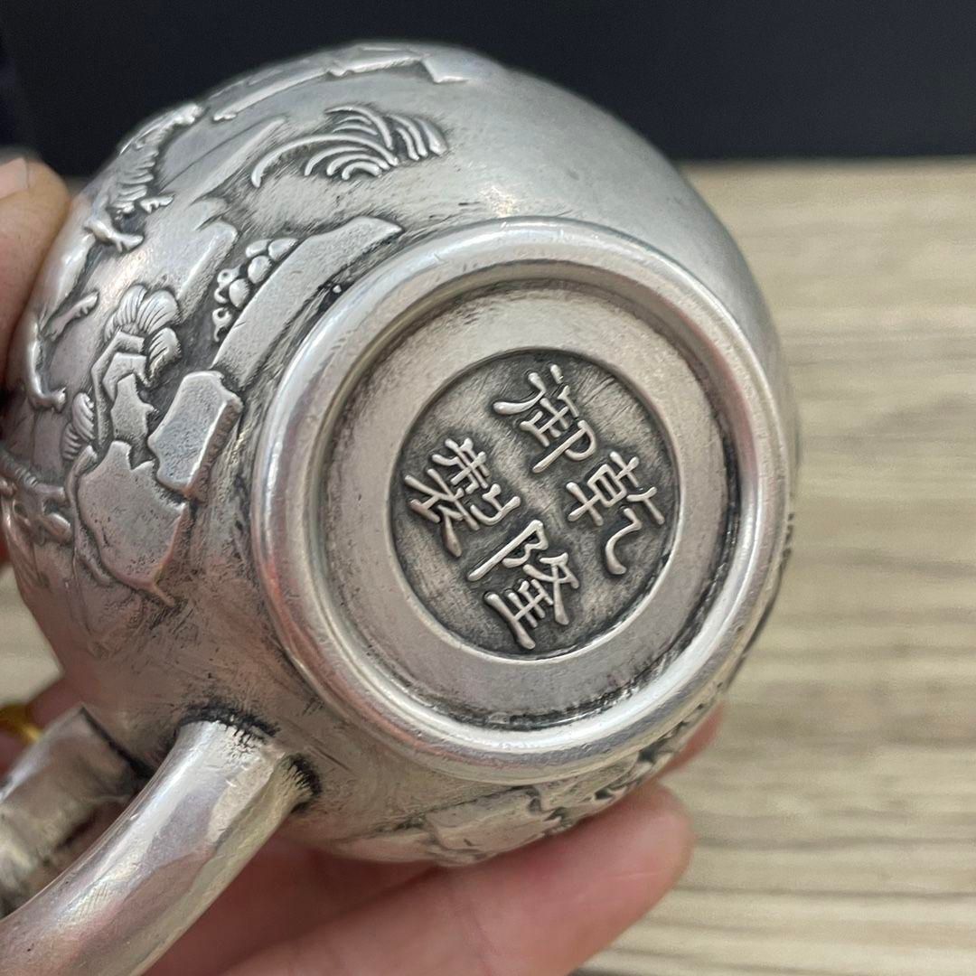 銅製 牛壷 茶道 置物 茶道具 香道具 装飾品 工芸品 美術品