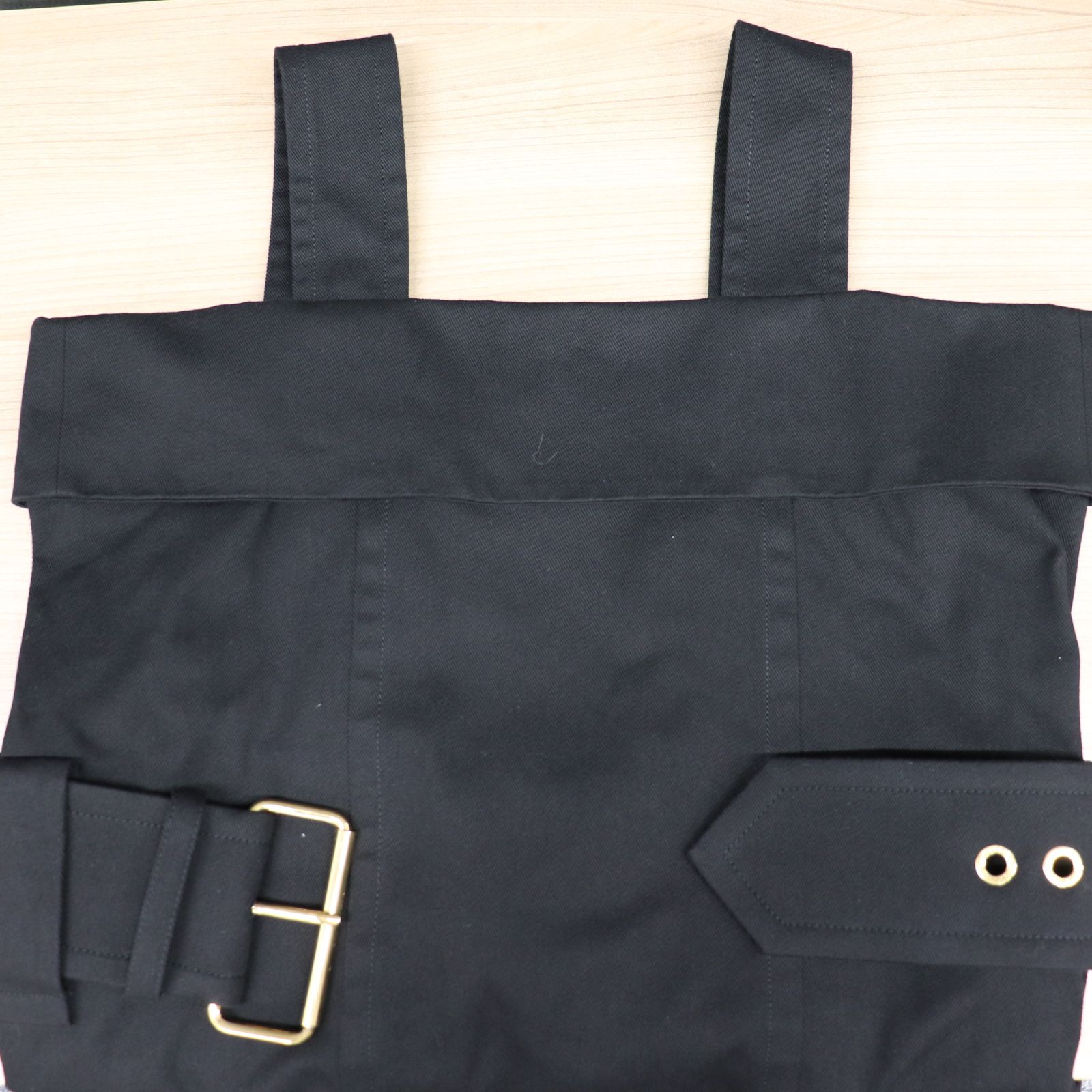 IT9FSNURHH32 美品 ヴィトン オーバーサイズベルトコットンドリル  