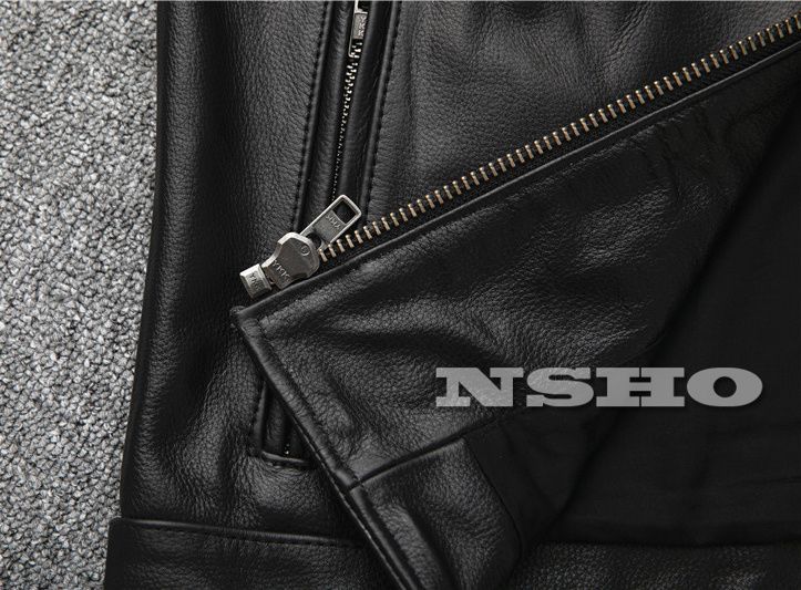 カウハイド 復刻30'sスタイル シングル 刺繍 アームライン スタジャン