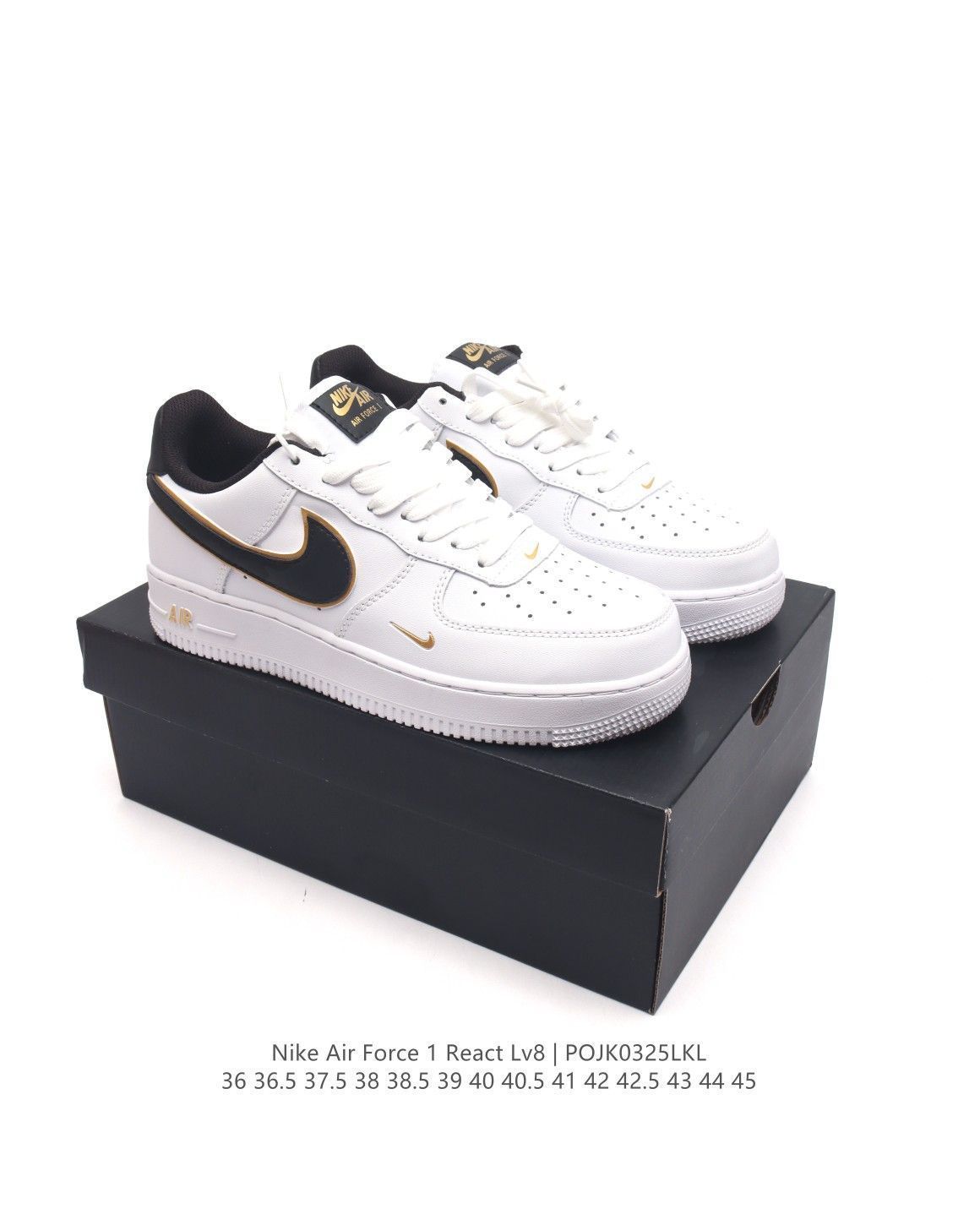 全新 男女兼用 Nike Air Force 1 Low DA8481-100 NIKE AIR FORCE 1 07 LV8 ナイキ エア フォース-WTO輸入2