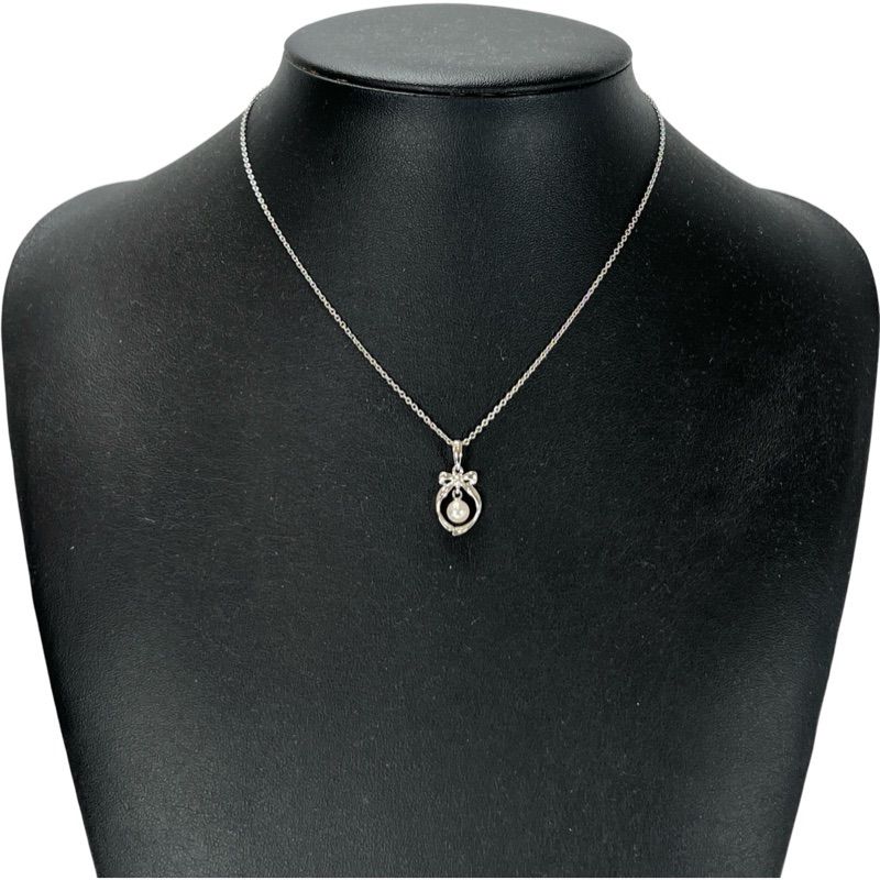 ミキモト真珠島 パールネックレス スターリングシルバー 40cm - メルカリ