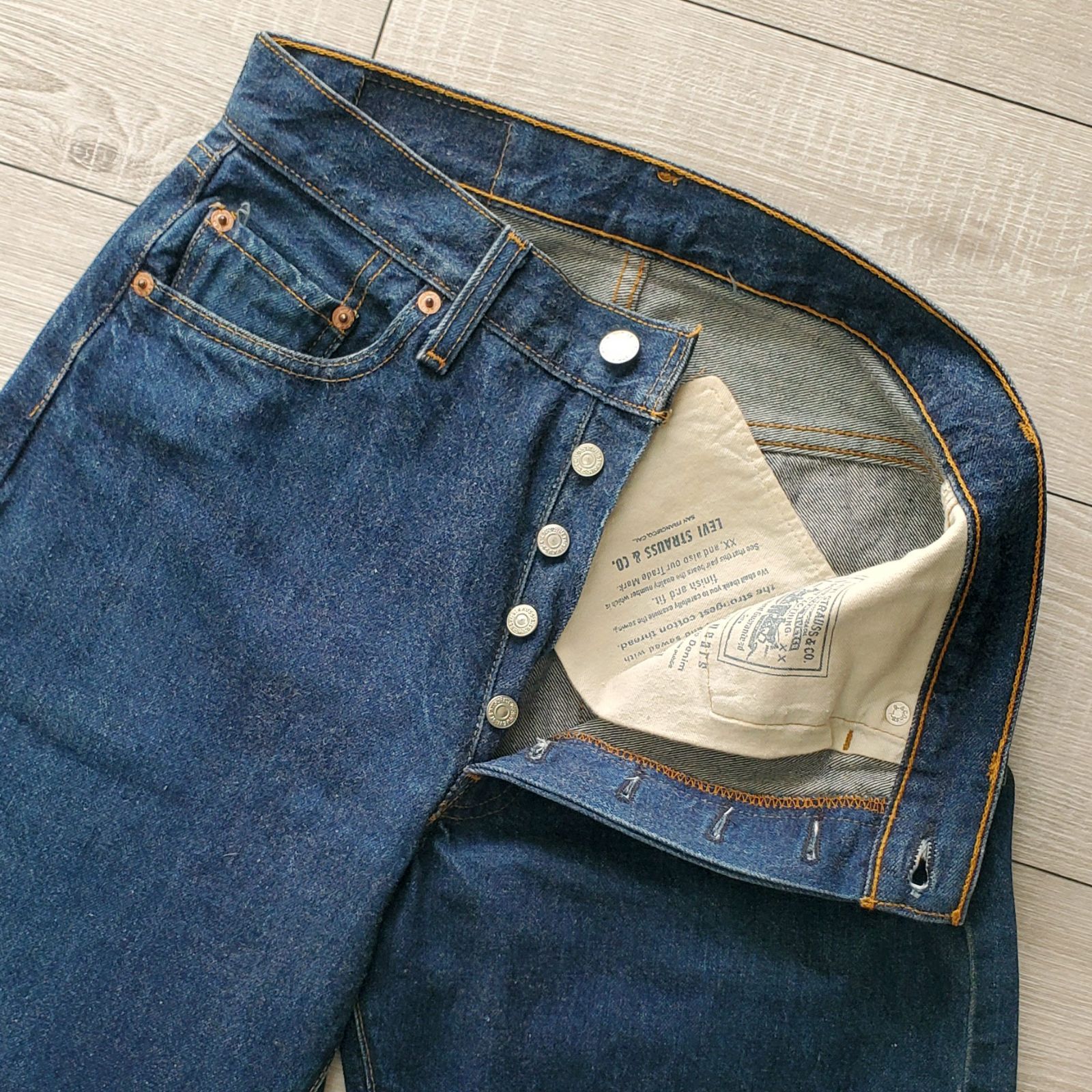 Levi's リーバイス 501XX 90s 復刻 バレンシア工場 BIG E古着D_shop_パンツ