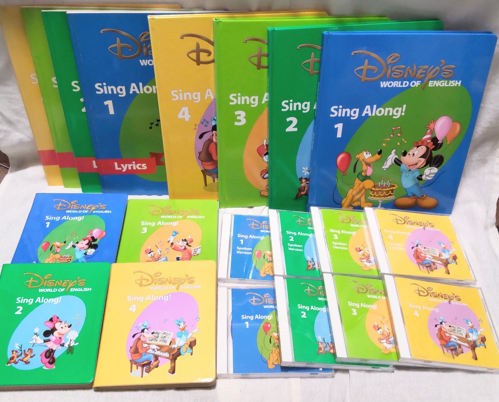 シングアロング Sing Along DVD4枚 CD 絵本 歌詞-