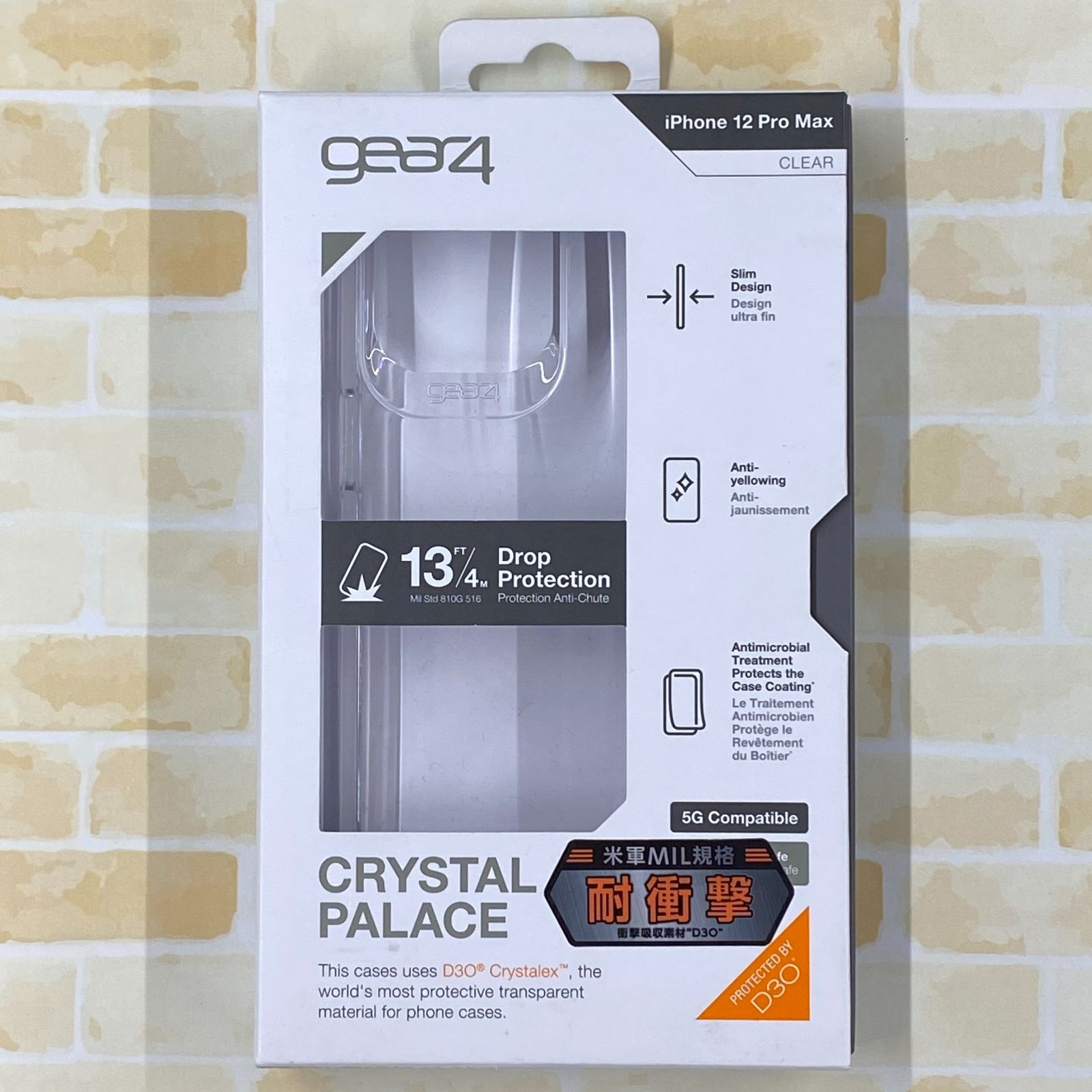 Gear4 iPhone 12 Pro Max Gear4 - Crystal Palace 42190