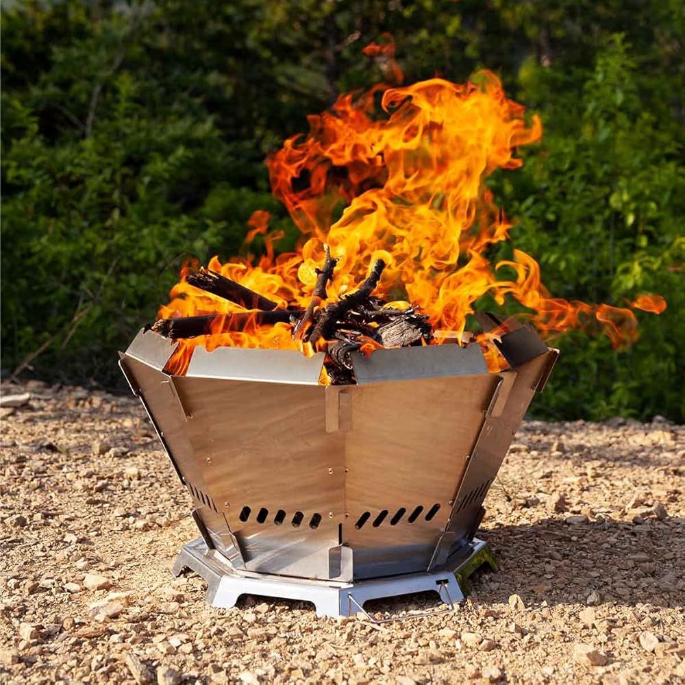 送料無料 Mt.SUMI マウントスミ バッドボンファイヤー BS2106BBF 101718 八角形 焚火台 二次燃焼