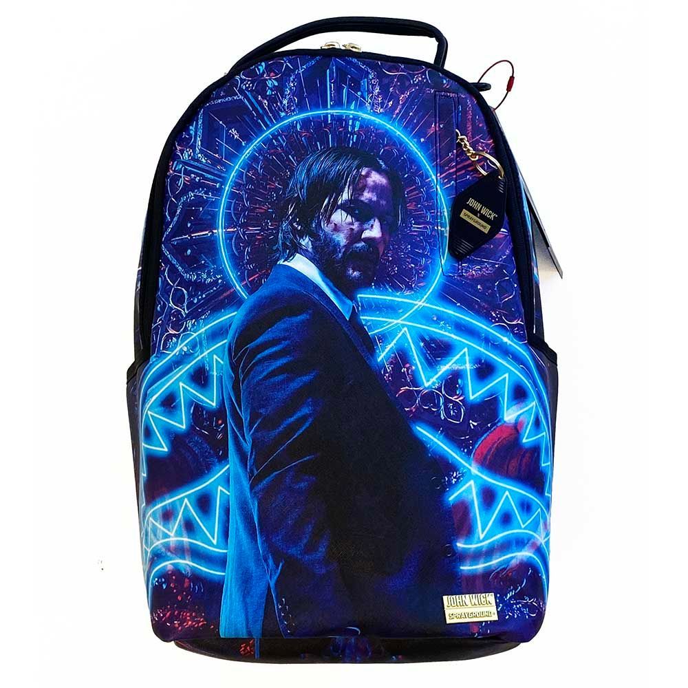 【新品・正規品】sprayground × John Wickコラボ モノグラム Backpack Sprayground John Wick Japanese Oath Backpack