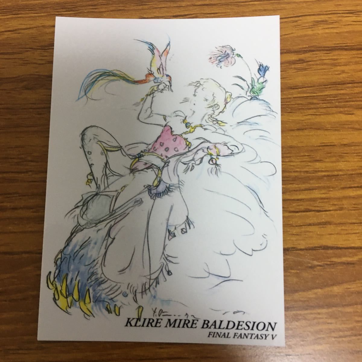由 9 ファイナルファンタジー カード まとめ 天野 喜孝 4 - メルカリ