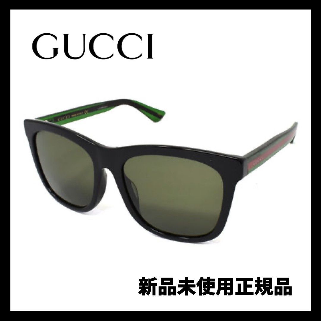 新品未使用】GUCCI グッチ GG0057SK-002 サングラス アジアンフィット 