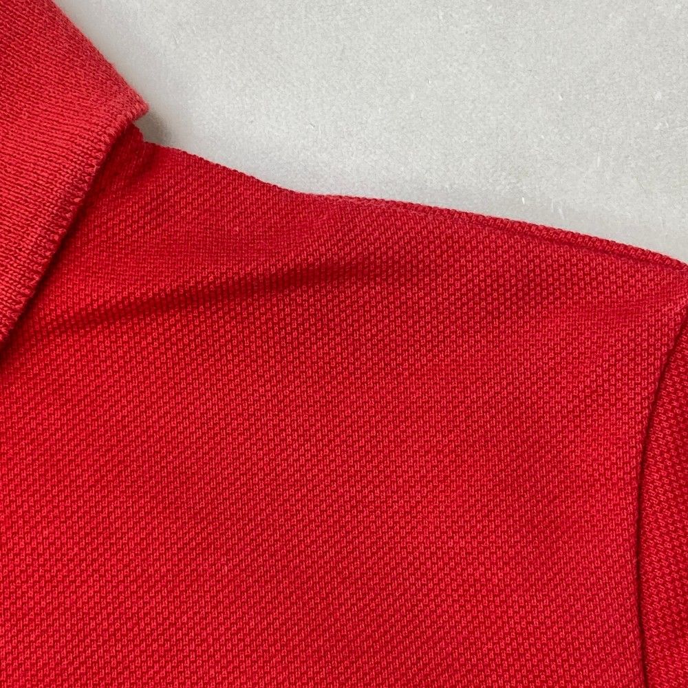 サイズ：0 PEARLY GATES パーリーゲイツ 2023年モデル 半袖ポロシャツ 総柄 レッド系 [240101436052] ゴルフウェア レディース ストスト PEARLY GATES パーリーゲイツ 2023年モデル 半袖ポロシャツ
