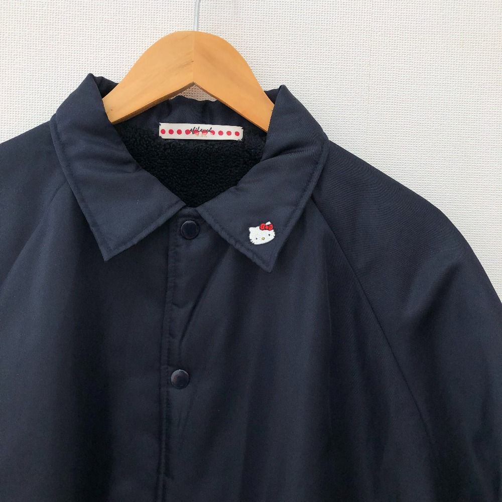 □□eFileVol x HELLO KITTY MEN Mens Clothing Coach Jacket Black