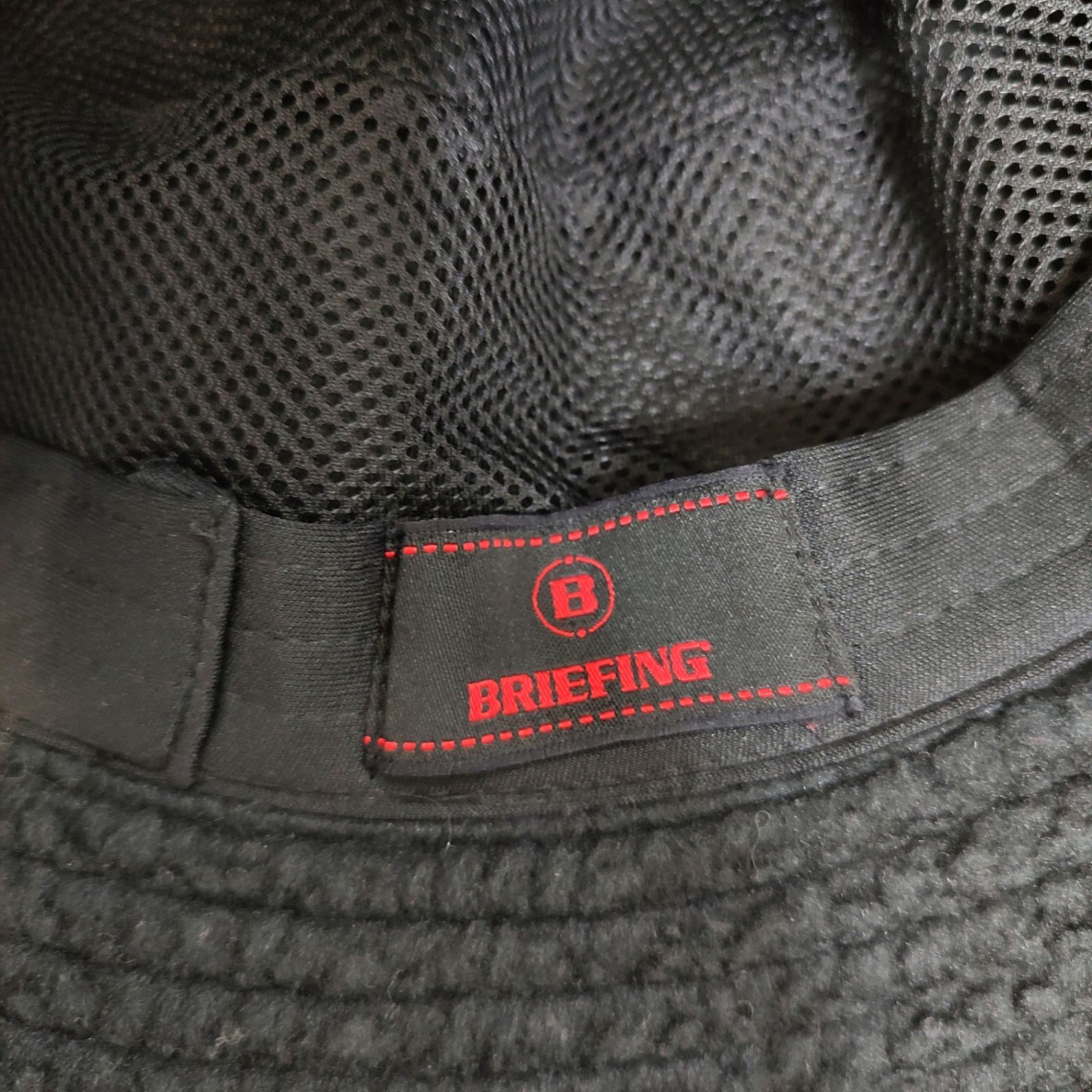 BRIEFING GOLF ブリーフィングゴルフ 24AW SOLOTEX B LOGO CAP キャップ BRG243MC6 F ブラック/カーキ メンズ BRIEFING 24AW GOLF ナイロン BRG243M40 11日2時迄セール30%OFF日本正規品