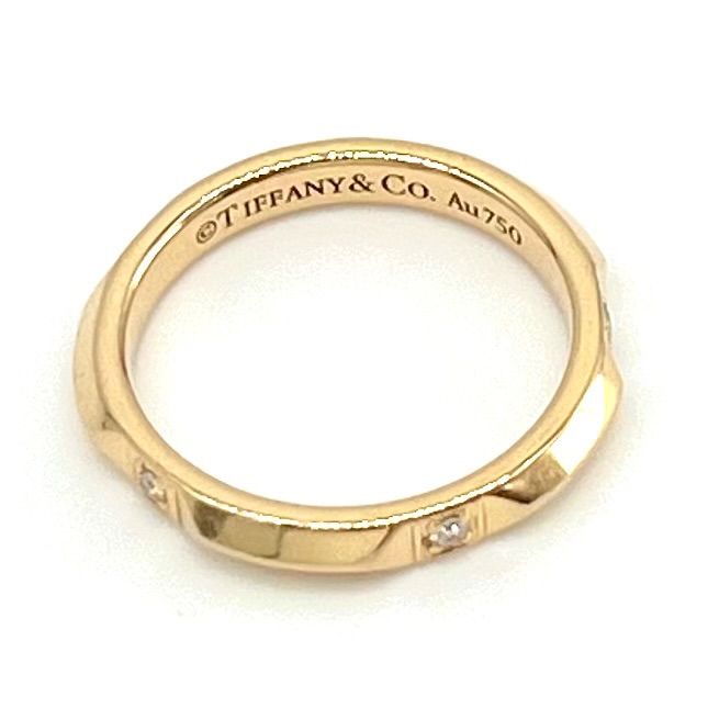 TIFFANY＆Co. ティファニー トゥルー バンド リング ５P ダイヤモンド 