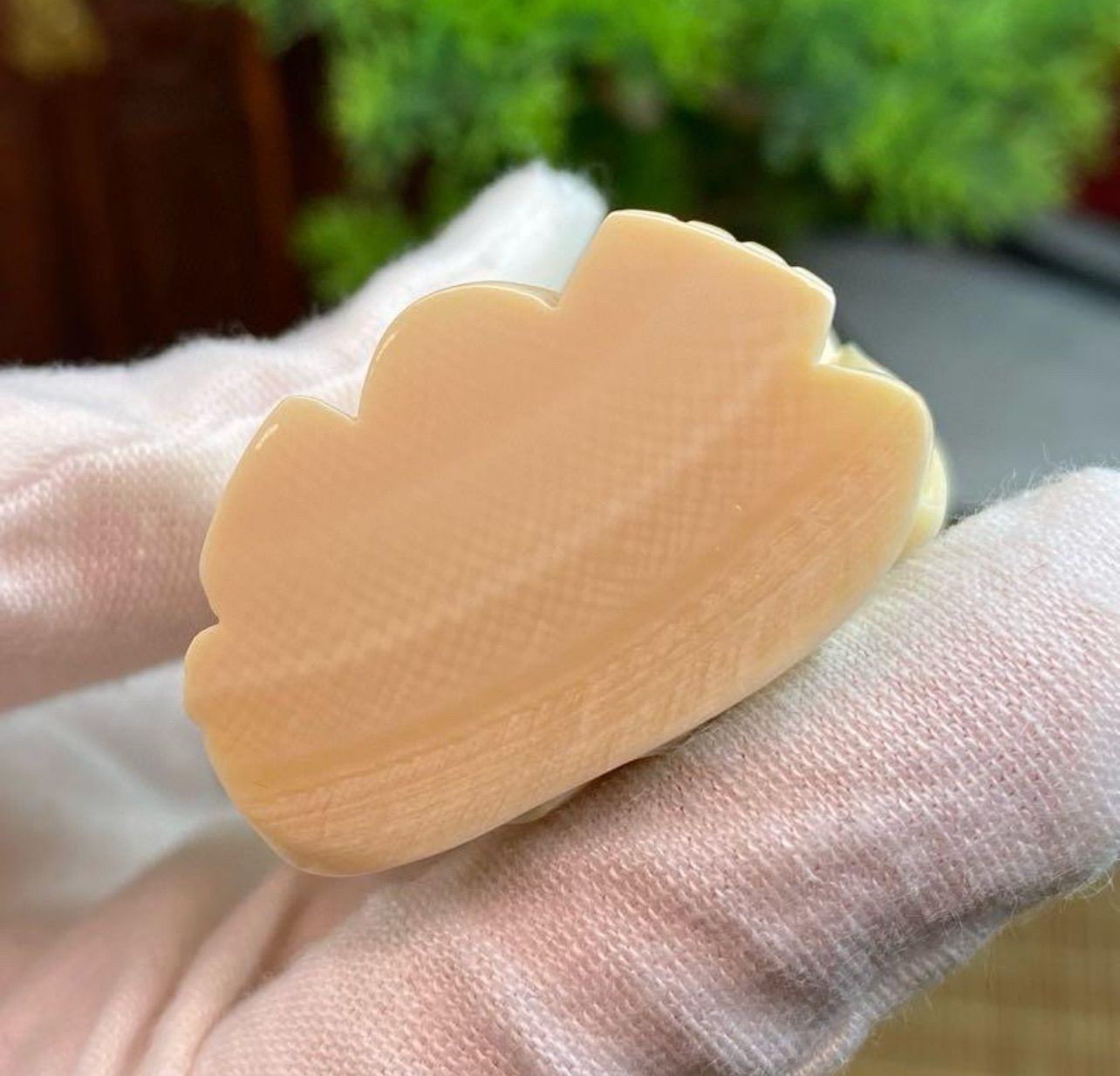 天然マンモス牙美しい手作り彫刻　3寿星公　置物 天然マンモス牙美しい手作り彫刻3寿星公置物