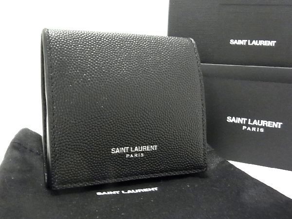 □新品□未使用□ SAINT LAURENT サンローラン レザー コインケース