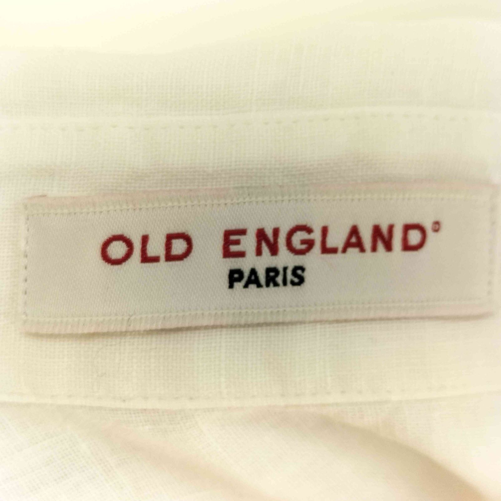 オールドイングランド OLD ENGLAND リネンシャツ レディース  34