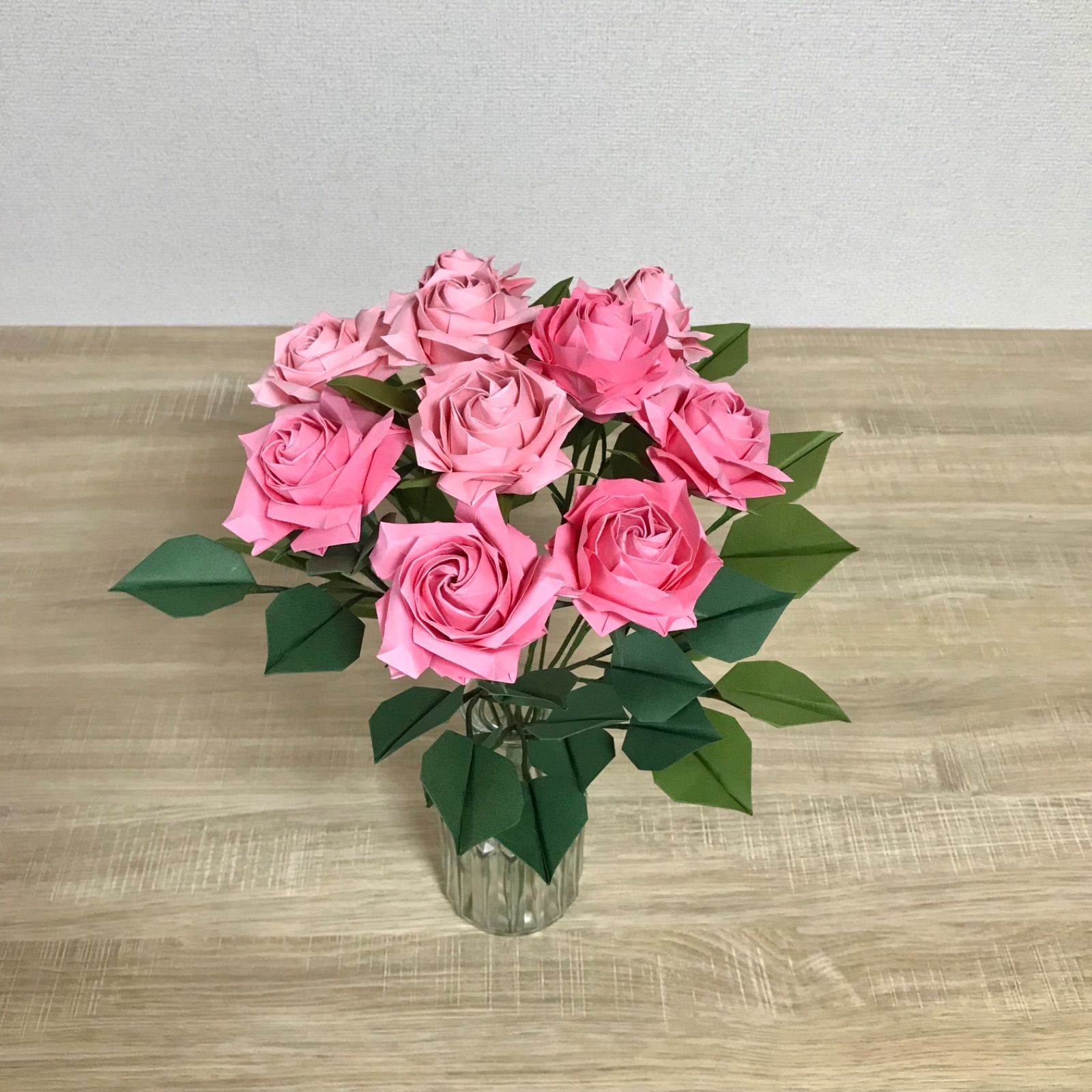 オーダーメイド可能【折り紙バラ】花束・スワッグ・ブーケ・フラワー 