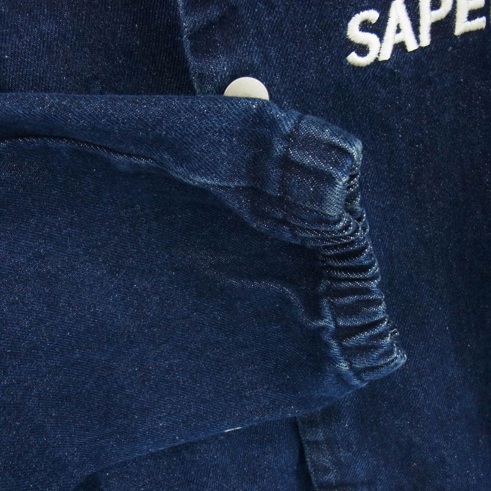 SAPEUR サプール 21AW TYPE 023 DENIM COACH JACKET デニム コーチ 