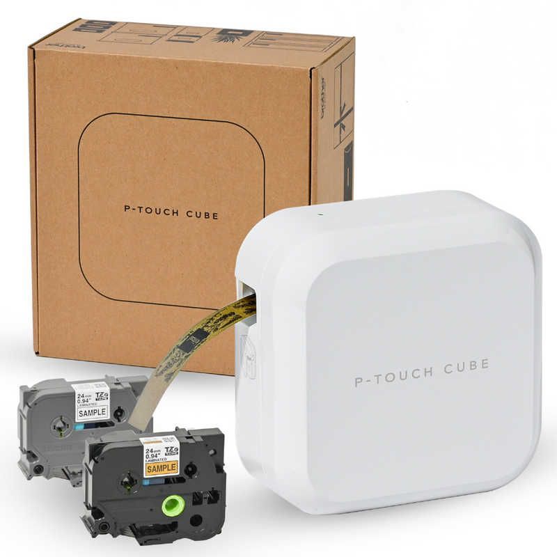 未開梱 ブラザー brother ラベルライター ピータッチキューブ Ｐ－ＴＯＵＣＨ ＣＵＢＥ テープ幅２４ｍｍまで PT-P710BT