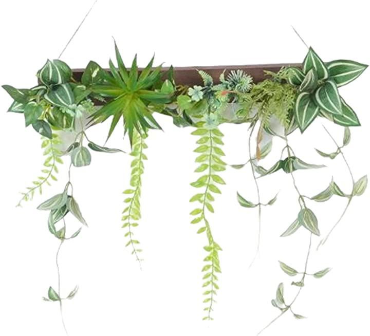 KINOKINO フェイクグリーン 壁掛け 観葉植物 ウォールグリーン エアープランツ