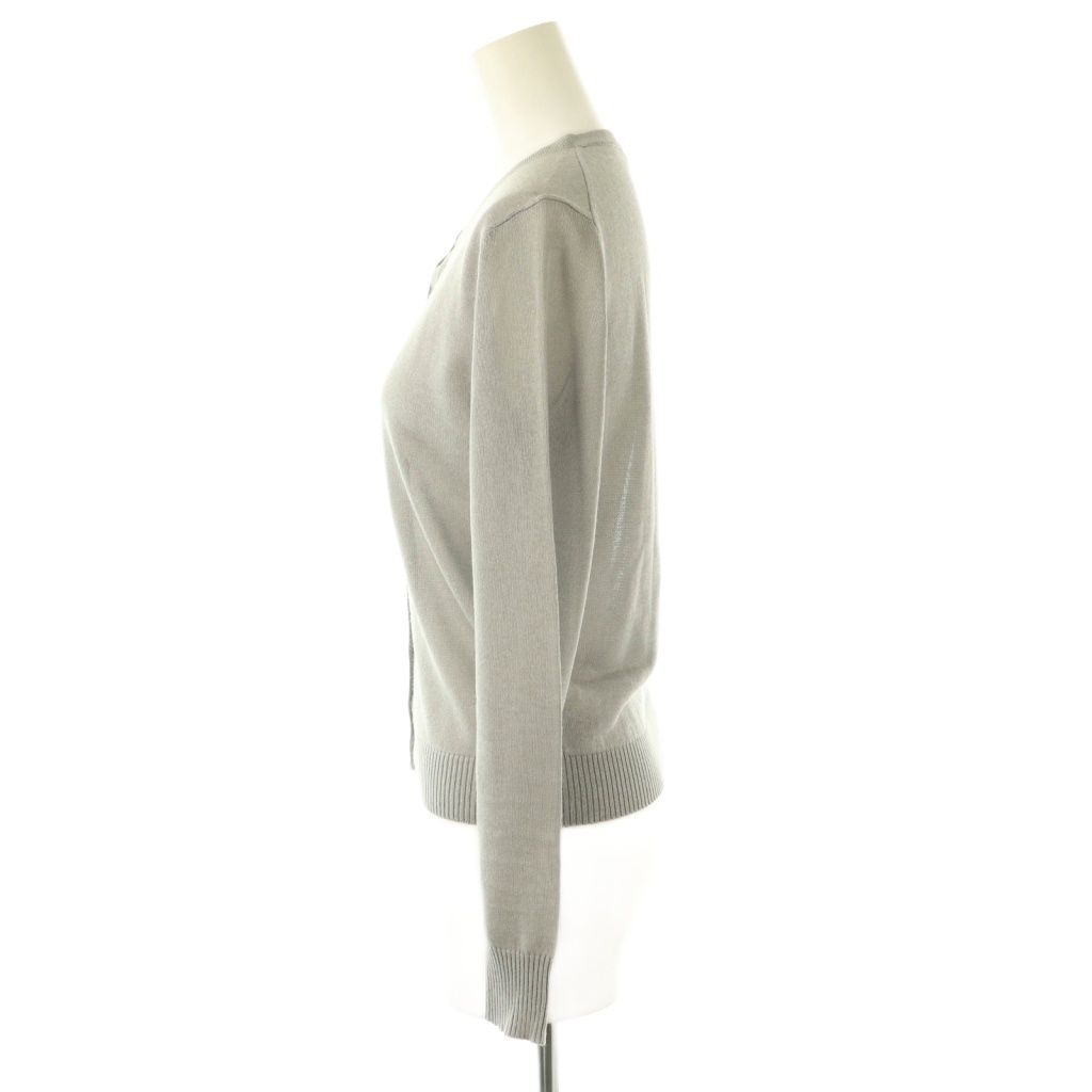theory luxe 23SS ノーカラー　ニットカーディガン セオリーリュクス theory luxe 23SS SHEER KNIT GRESHAM STR