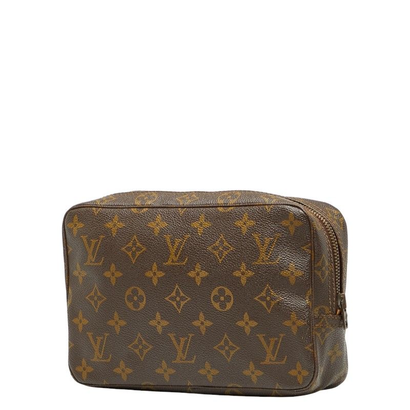 ルイ ヴィトン モノグラム トゥルース トワレット23 セカンドバッグ クラッチバッグ M47524 ブラウン PVC レザー レディース LOUIS VUITTON 1-0231624