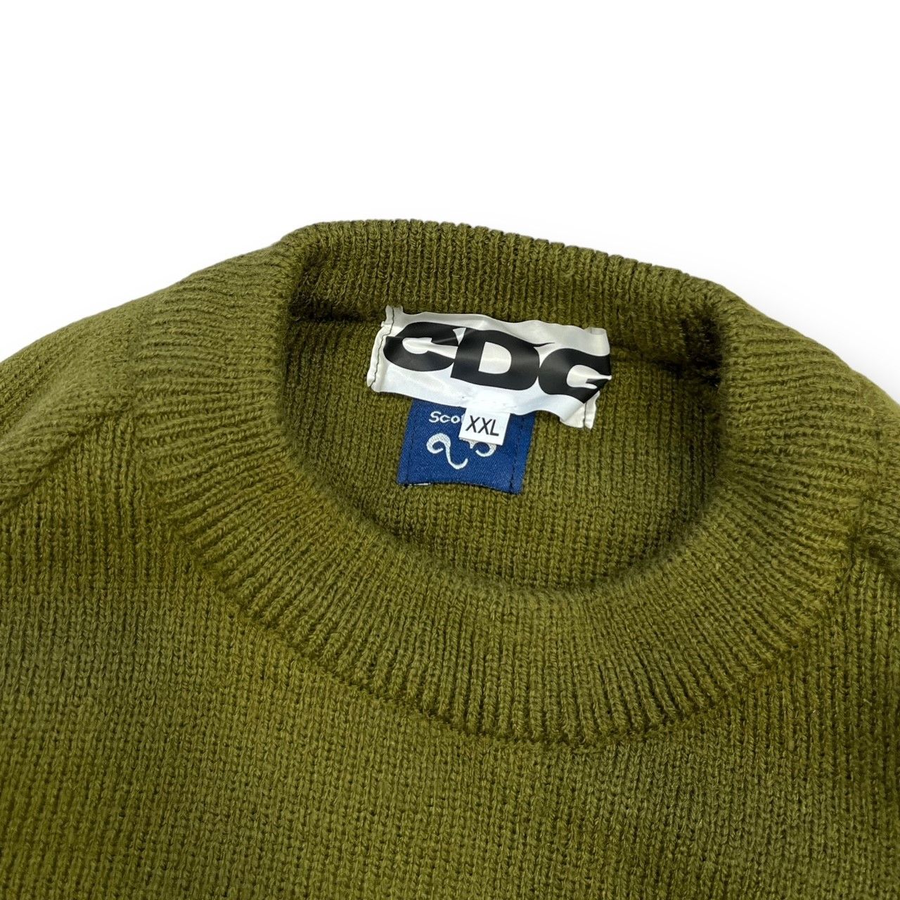 CDG COMME des GARCONS × LOCHAVEN of SCOTLAND クルーネックニット コムデギャルソン ロシャベン  オブスコットランド